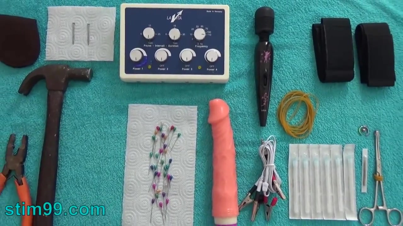 Nails and Needles - Tit torment - BdsmVilla.com